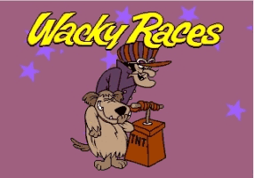 Wacky Races (Beta) Title Screen